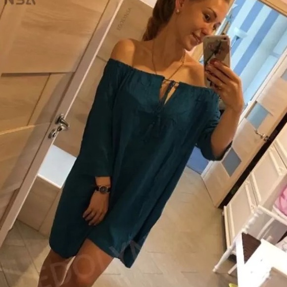 SALE New Bohemian Crochet detailed Tunic Top Beach Dress - Picture 4 of 15